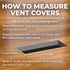 Steel Modern Vent Cover - Oil Rubbed Bronze