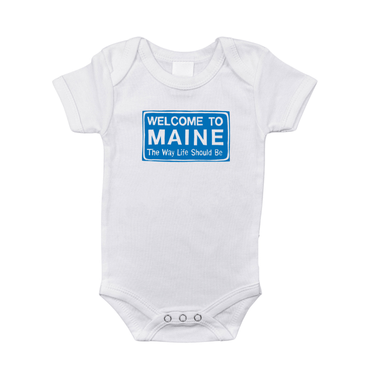Welcome to Maine Baby Onesie