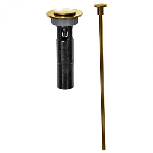 Danco 10731 EZ Connect Mix & Match Bathroom Drain Trim in Polished Brass