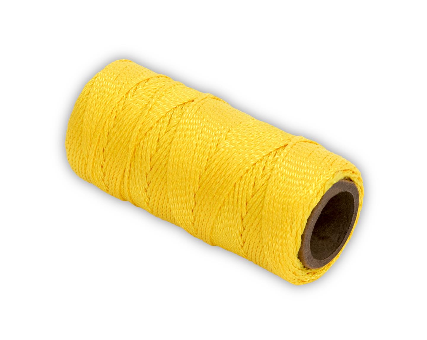 Marshalltown 10240 Braided Nylon Mason's Line 125' Yellow, Size 18 4" Core