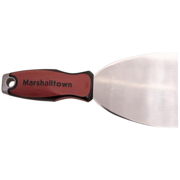 Marshalltown 10768 4" Stainless Steel Flex Scraper Empact End - DuraSoft