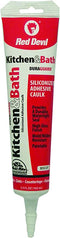 Red Devil 040520 DuraGuard Kitchen & Bath Siliconized Acrylic Caulk Almond 5.5 oz