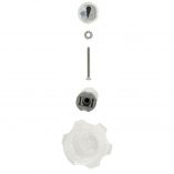 Danco 80015 Universal Large Diverter Handle in Clear Acrylic