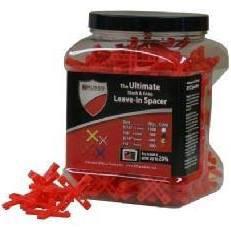 RTC Products SPC14JAR 300 Piece 0.25 In. Ultimate X Leave In Tile Spacer