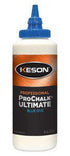 Keson 5BD 5 Oz Blue Chalk Dye - Waterproof Permanent Case of 12