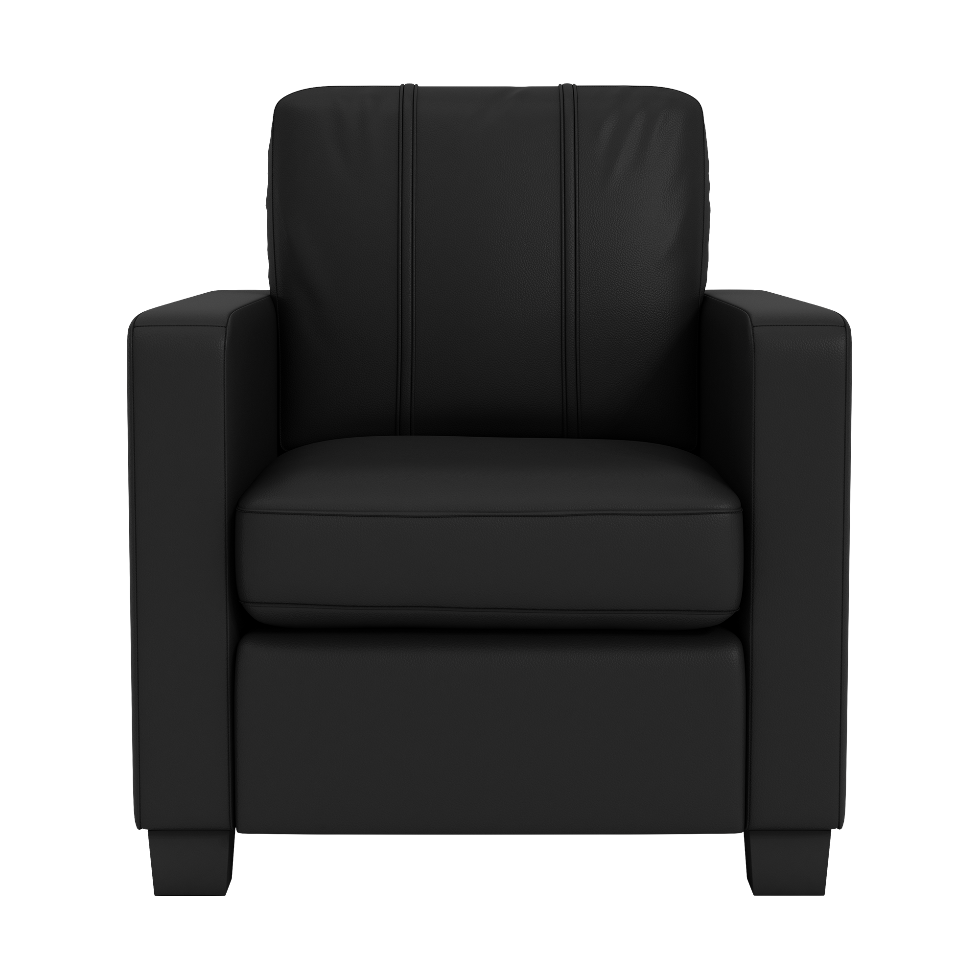 Sillón fijo Dyno con logotipo de cabeza de ciervo y cola blanca
