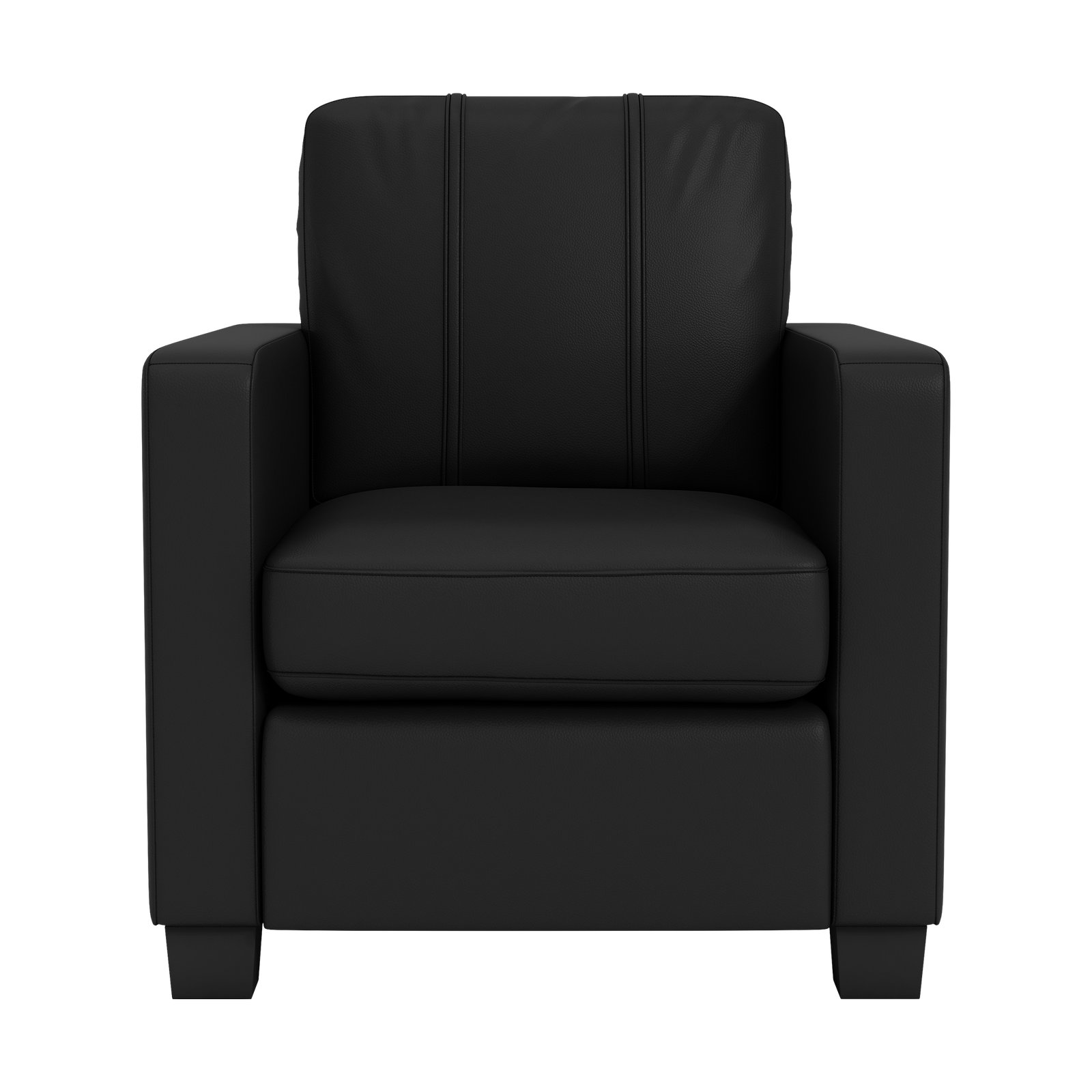 Sillón fijo Dyno con logotipo de cabeza de ciervo y cola blanca