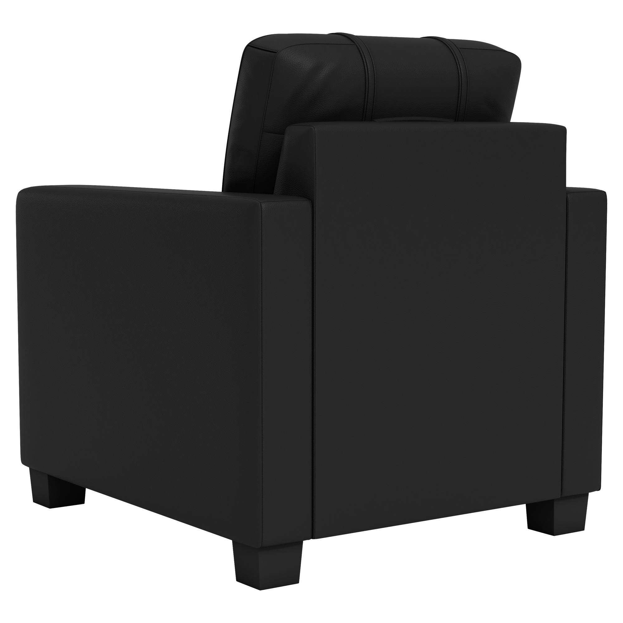 Sillón fijo Dyno con logotipo de cabeza de ciervo y cola blanca