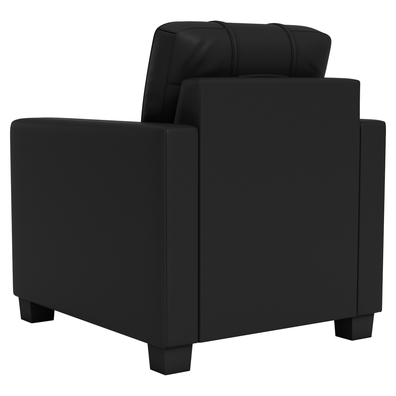 Sillón fijo Dyno con logotipo de cabeza de ciervo y cola blanca