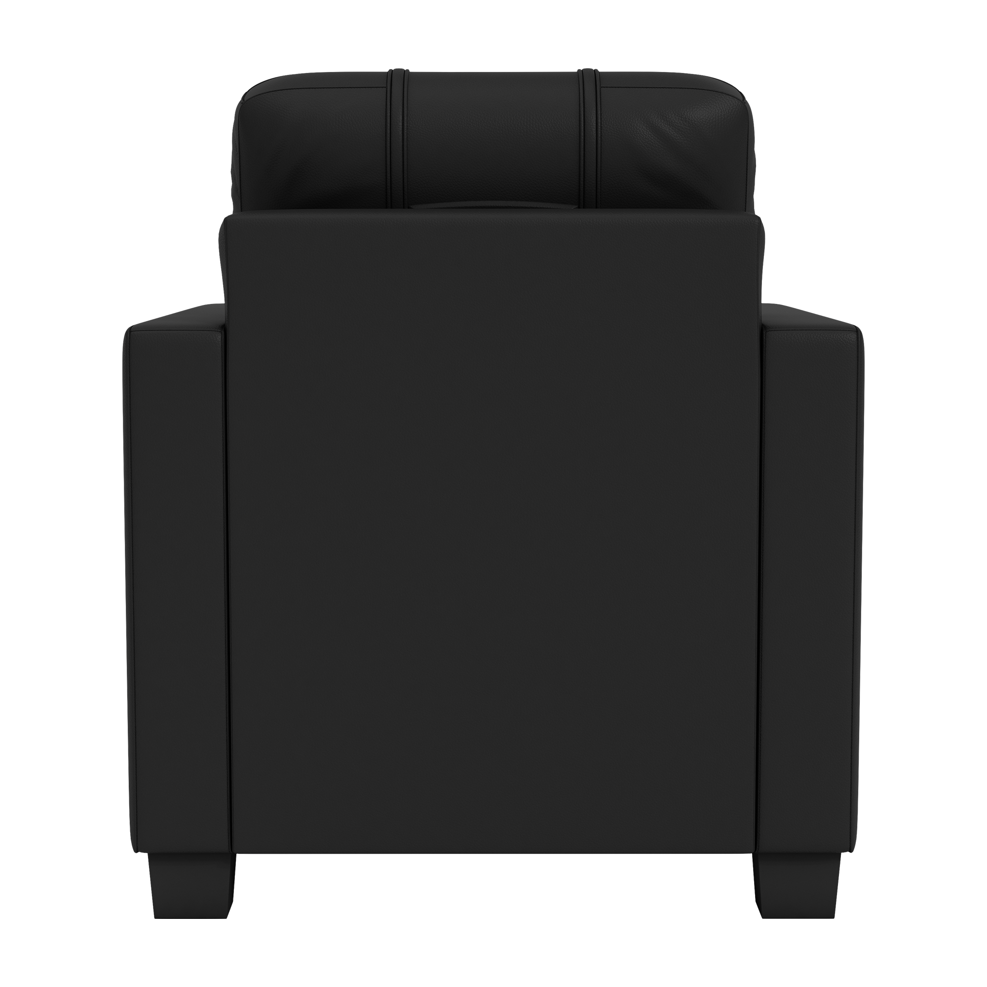 Sillón fijo Dyno con logotipo de cabeza de ciervo y cola blanca