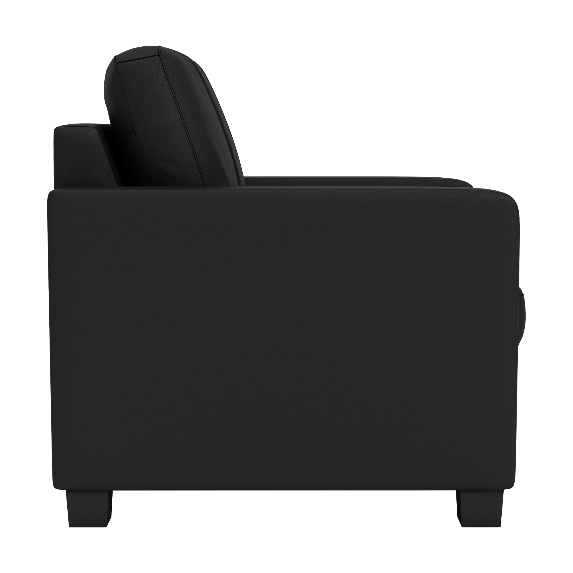 Sillón fijo Dyno con logotipo de cabeza de ciervo y cola blanca