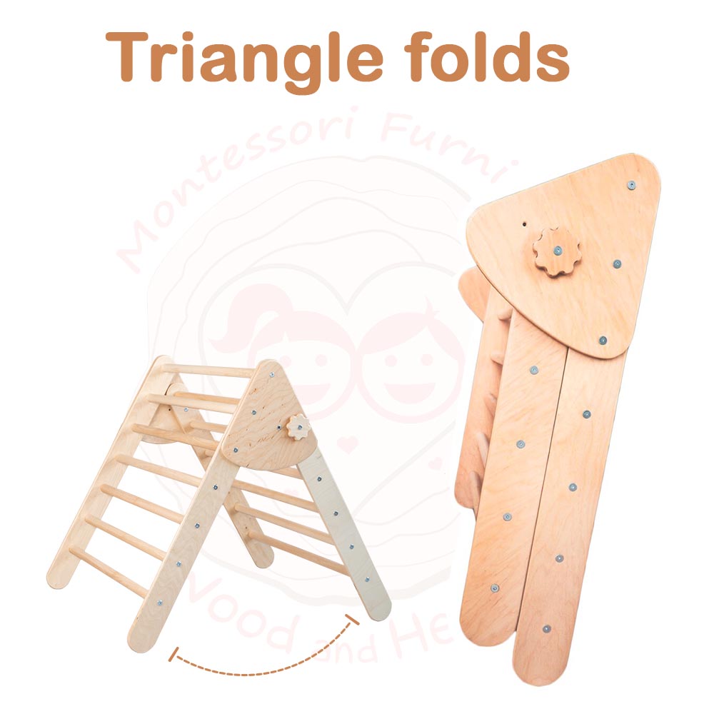 Juego de 3 juguetes de escalada Montessori