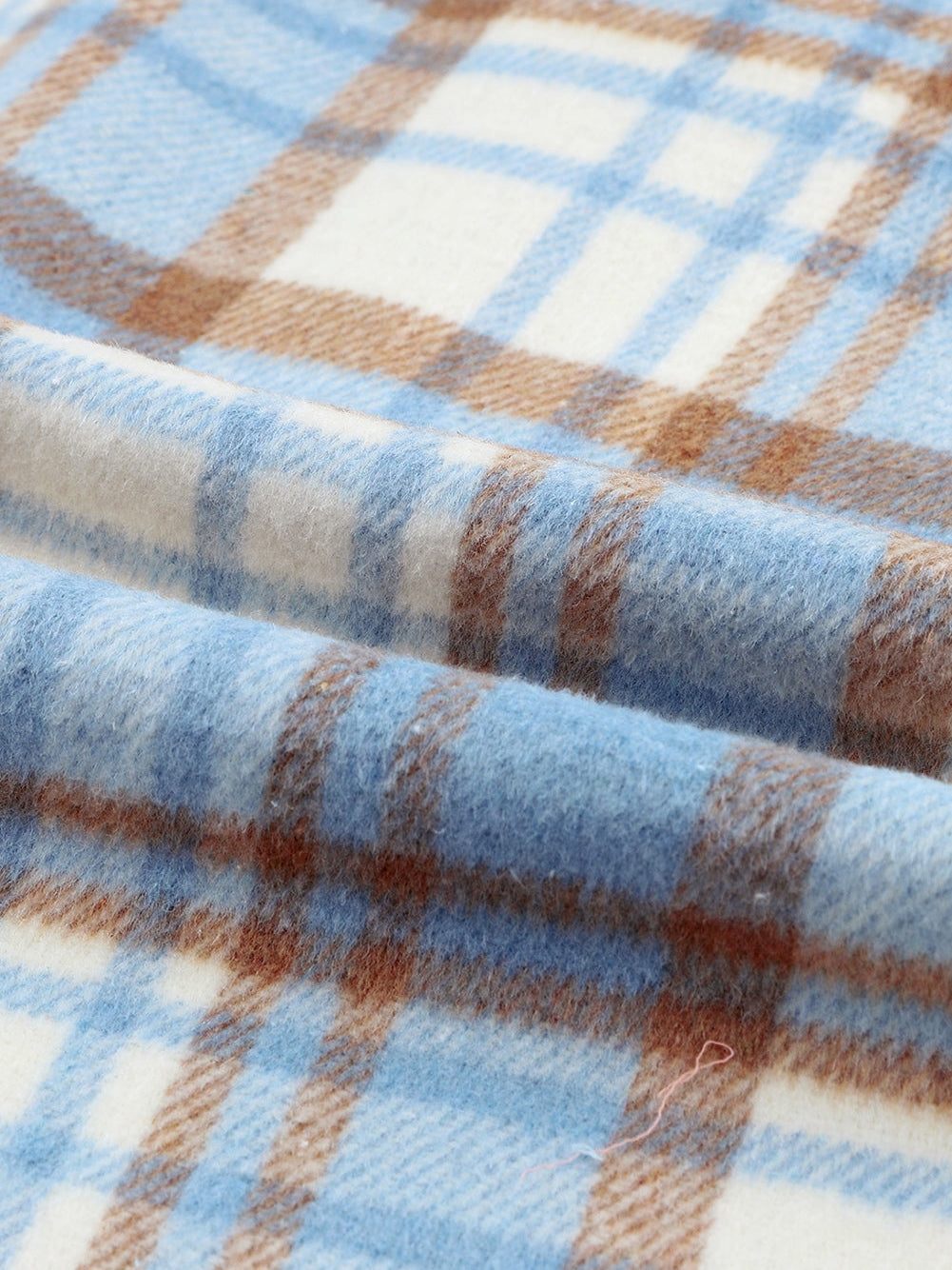 Women's Plaid Shirt Jacket