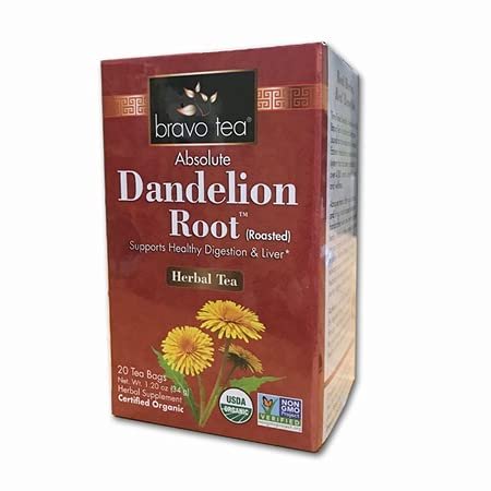Bravo Teas&Herbs Dandelion Root Detox Tea (20 Bags)
