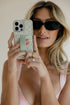 Blooming Check Phone Case