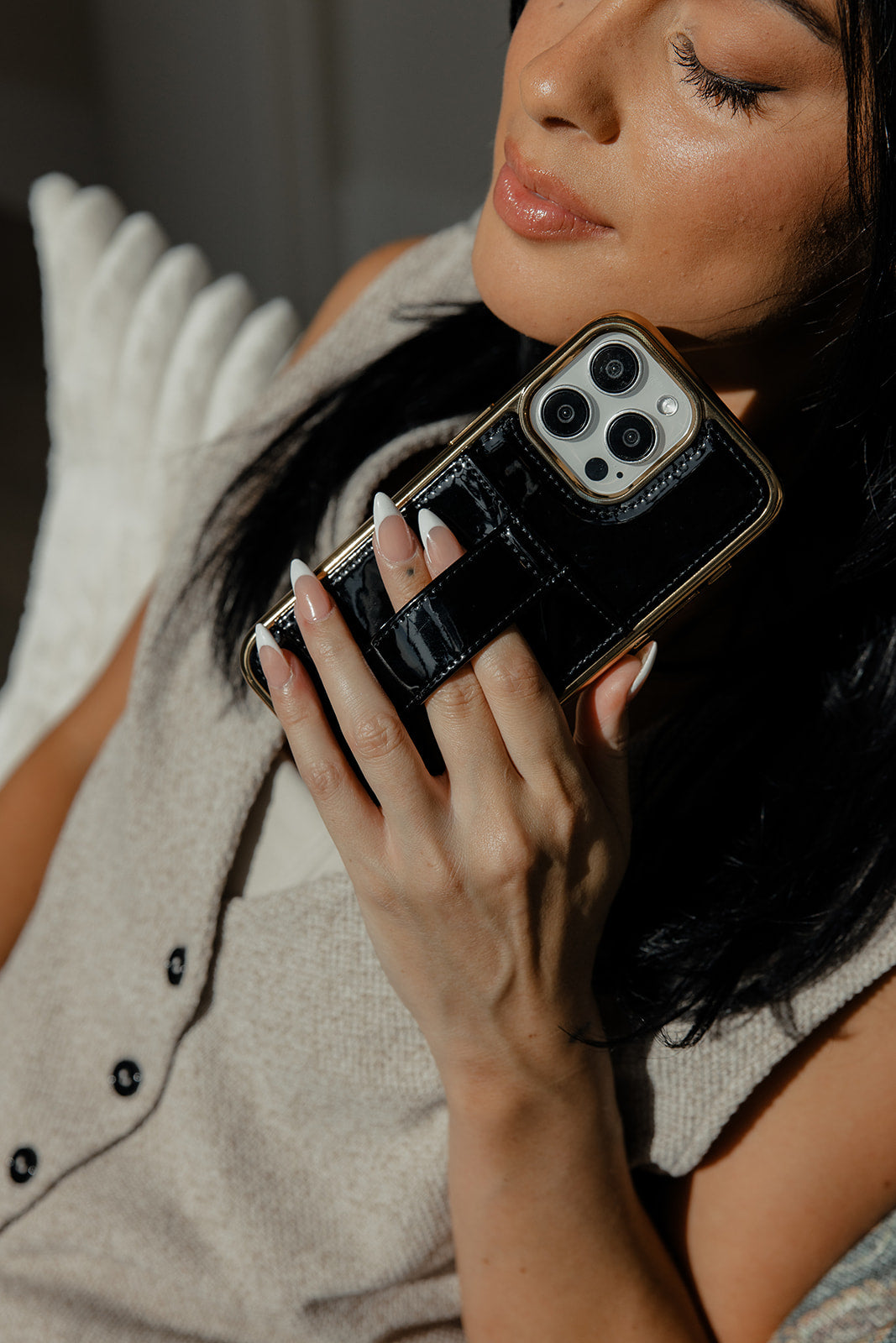 Gilded Onyx Phone Case