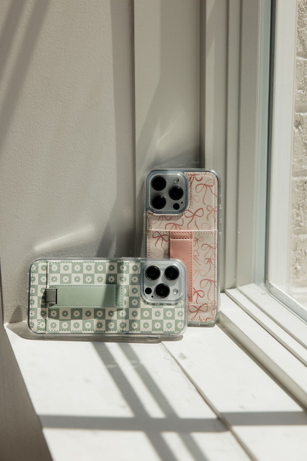 Blooming Check Phone Case