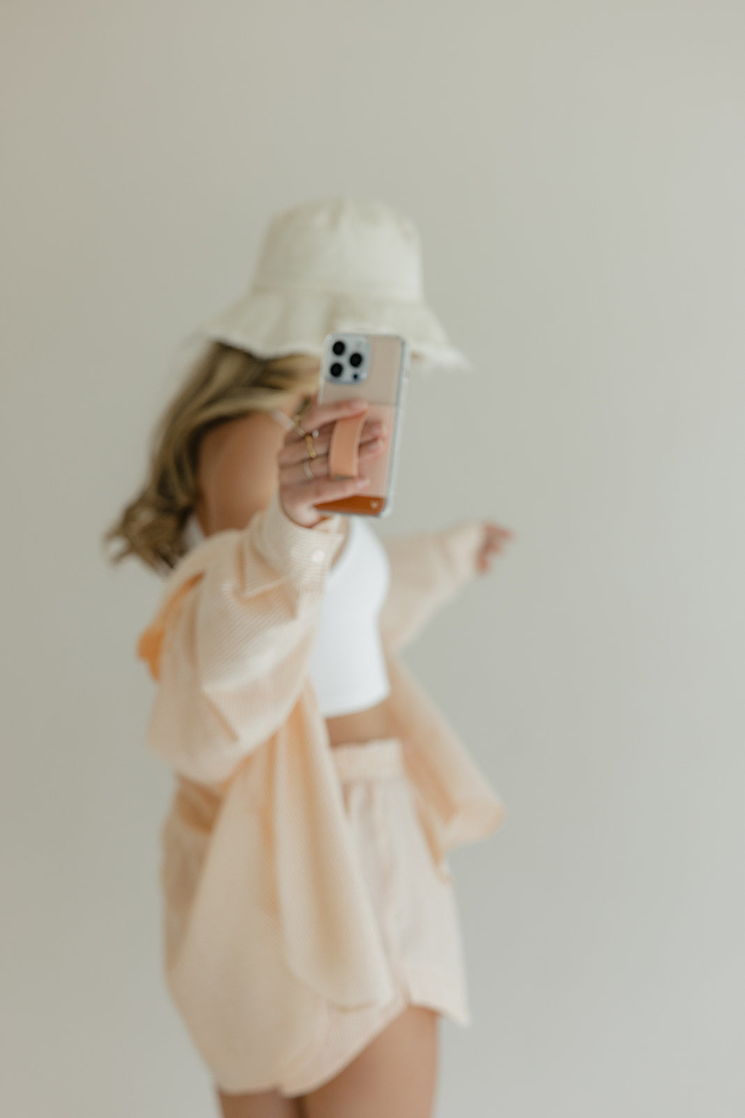 Creamsicle Color Block Phone Case