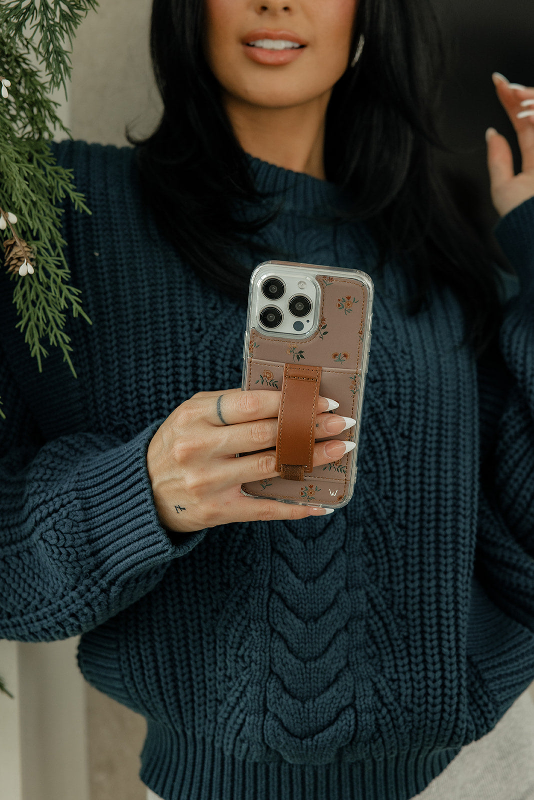 Mauve Meadow Phone Case