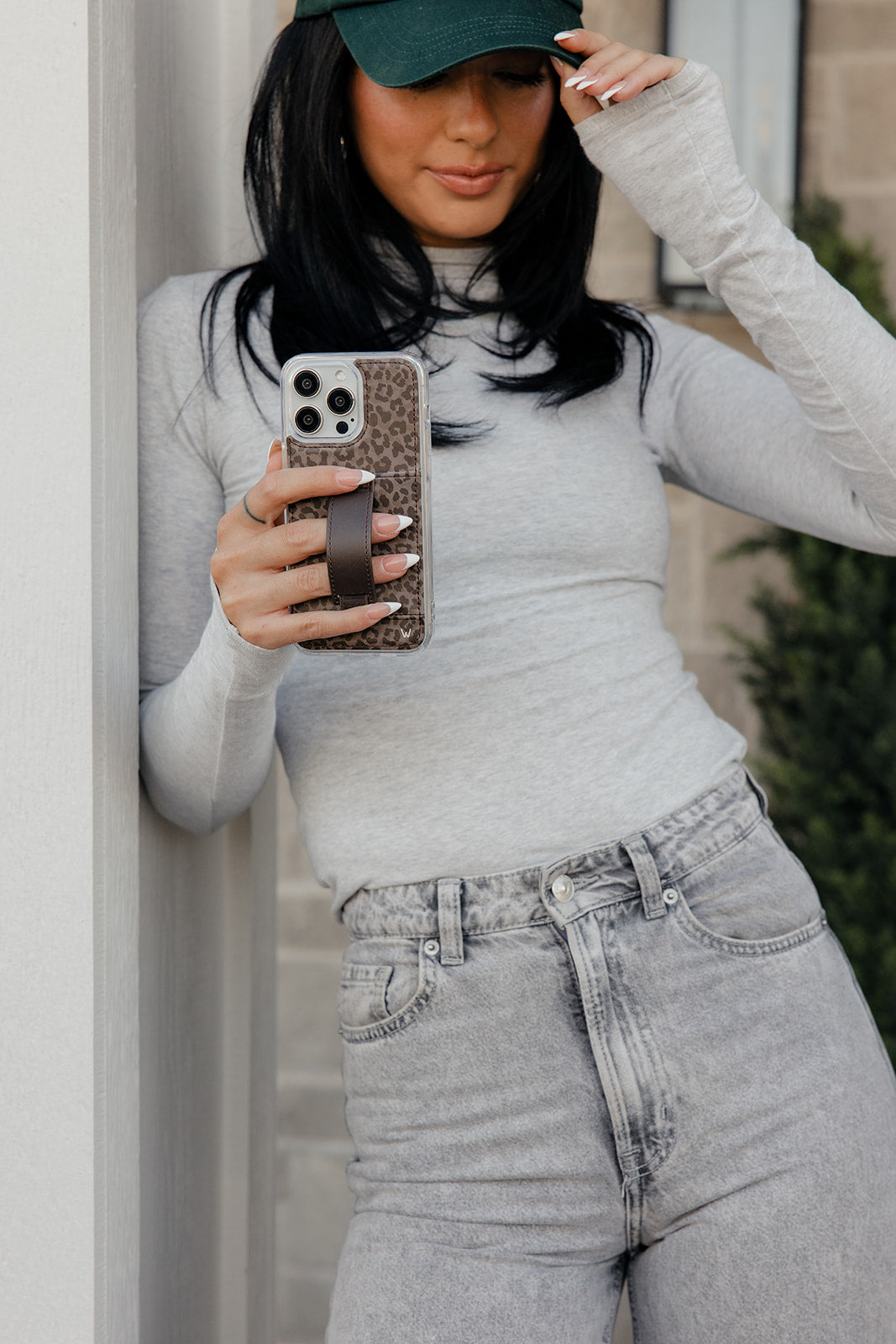 Shadow Leopard Phone Case
