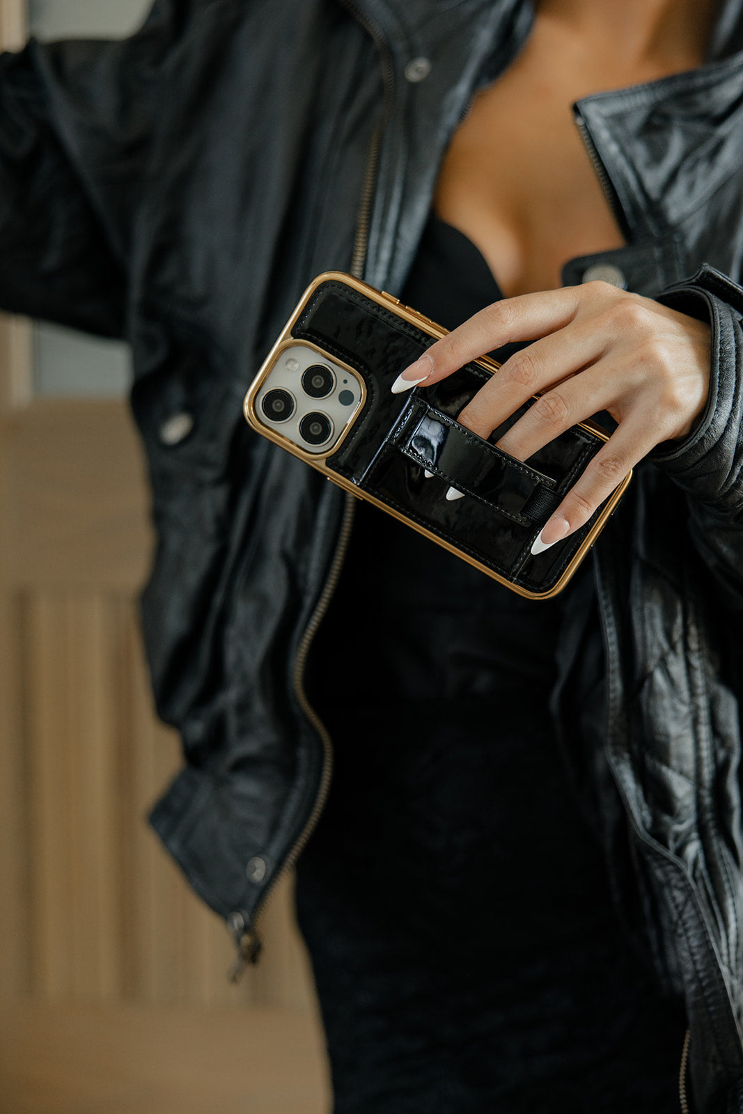 Gilded Onyx Phone Case