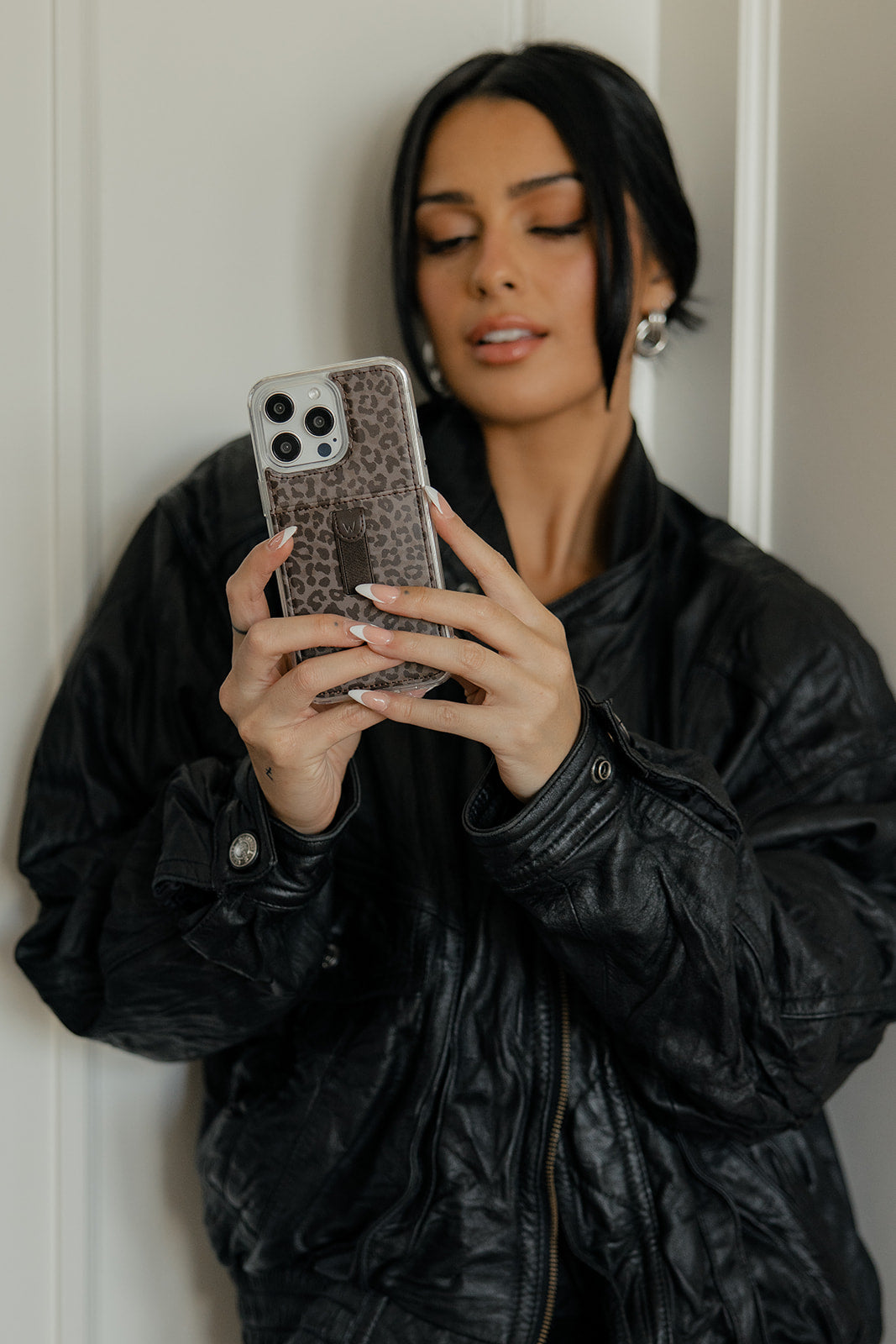 Shadow Leopard Sport Phone Case