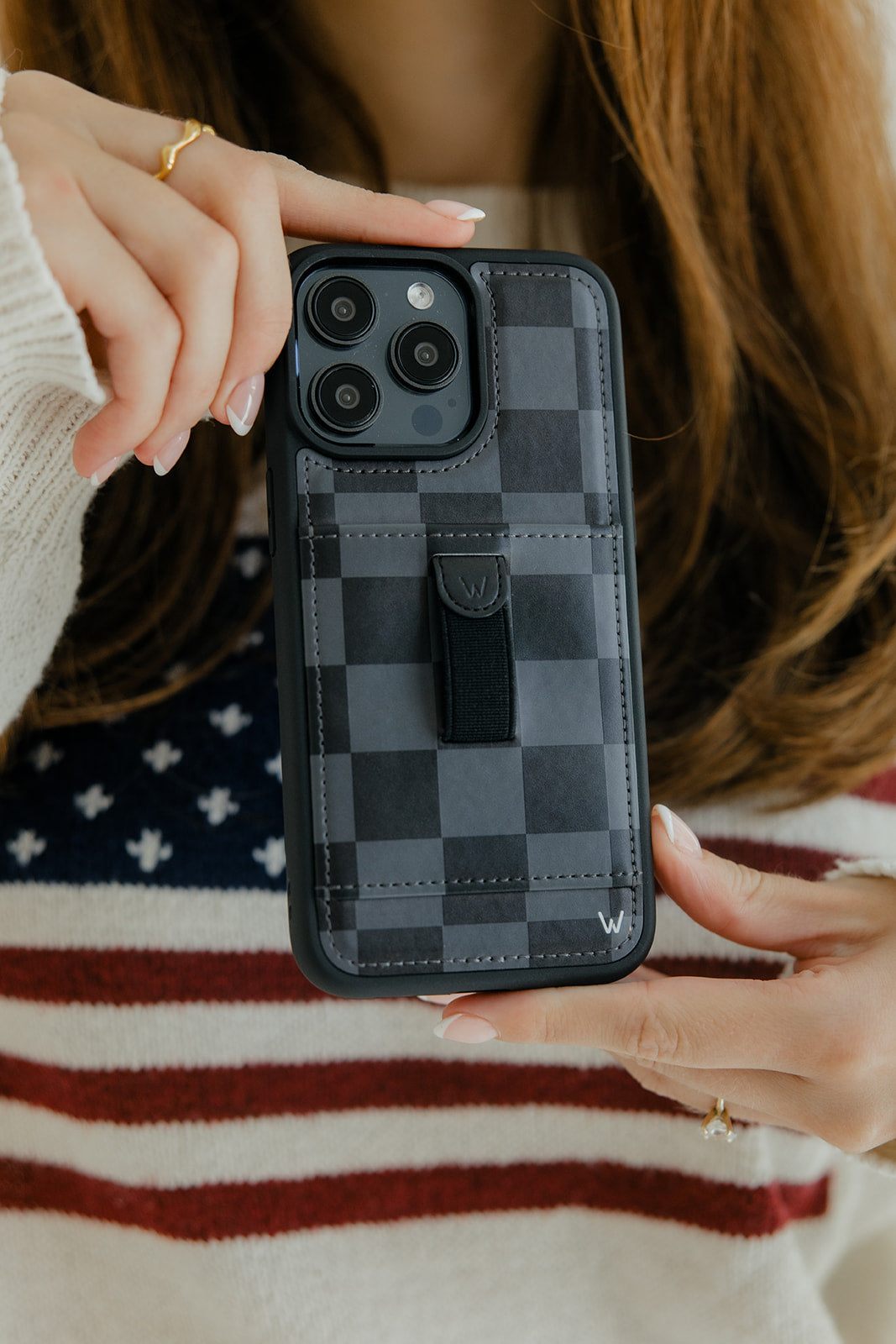 Midnight Check Sport Phone Case