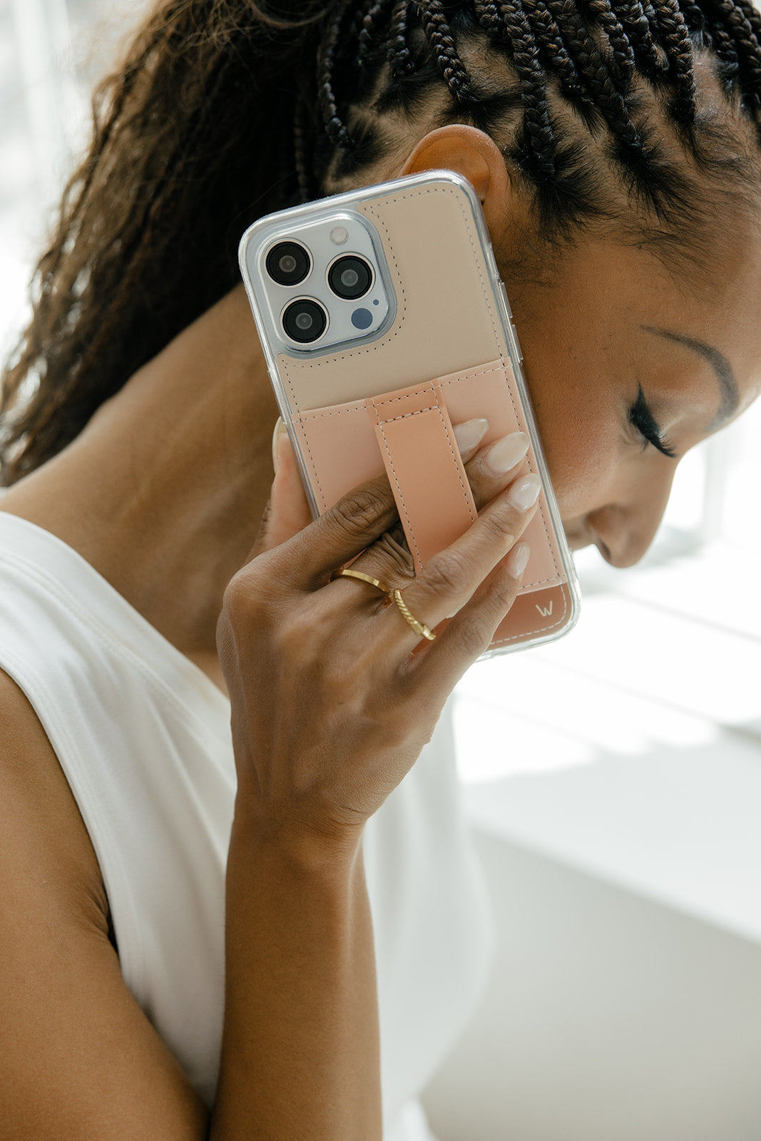 Creamsicle Color Block Phone Case