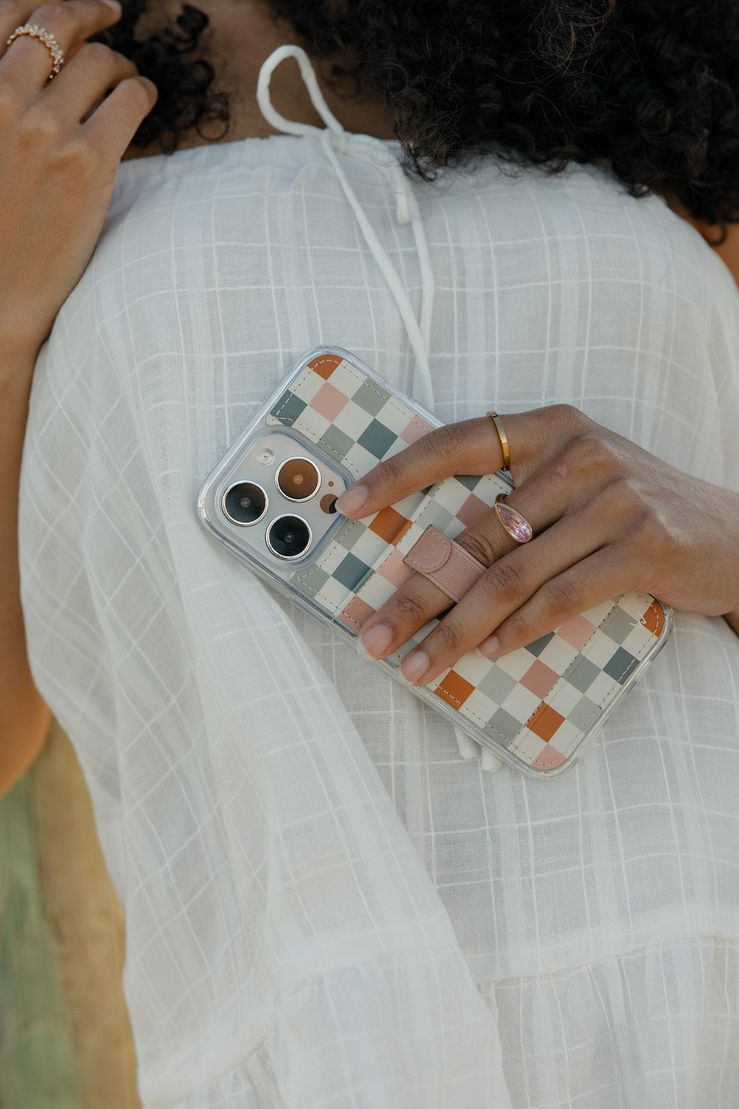 Coastal Check Sport Phone Case