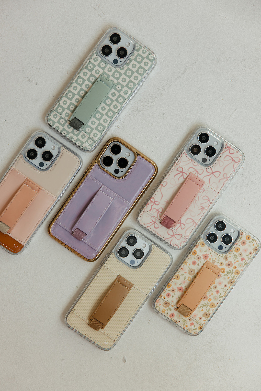 Blooming Check Phone Case
