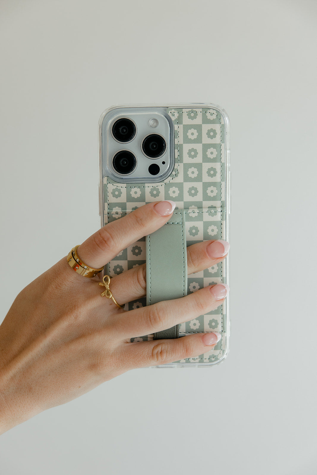 Blooming Check Phone Case