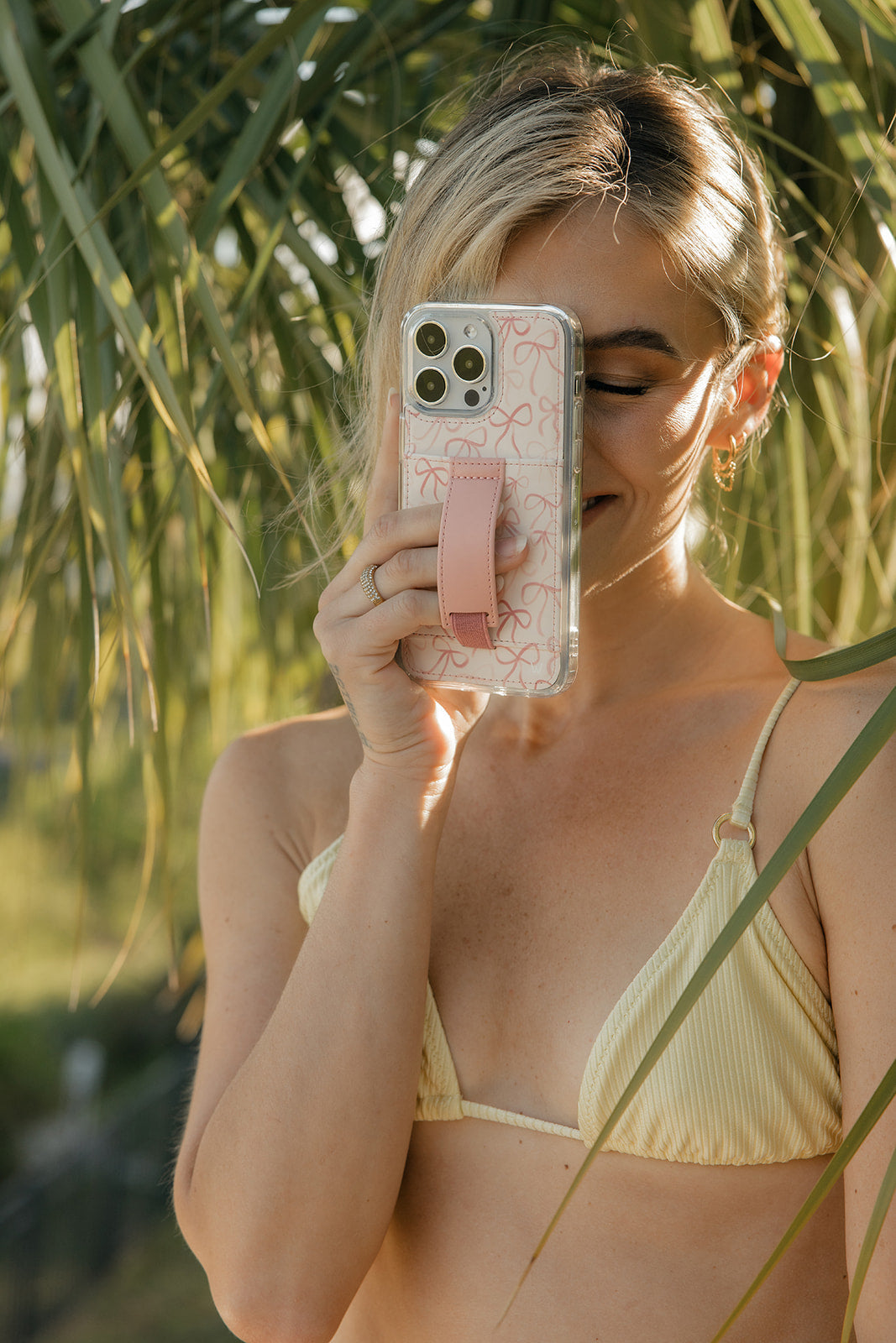 Rosy Ribbons Phone Case