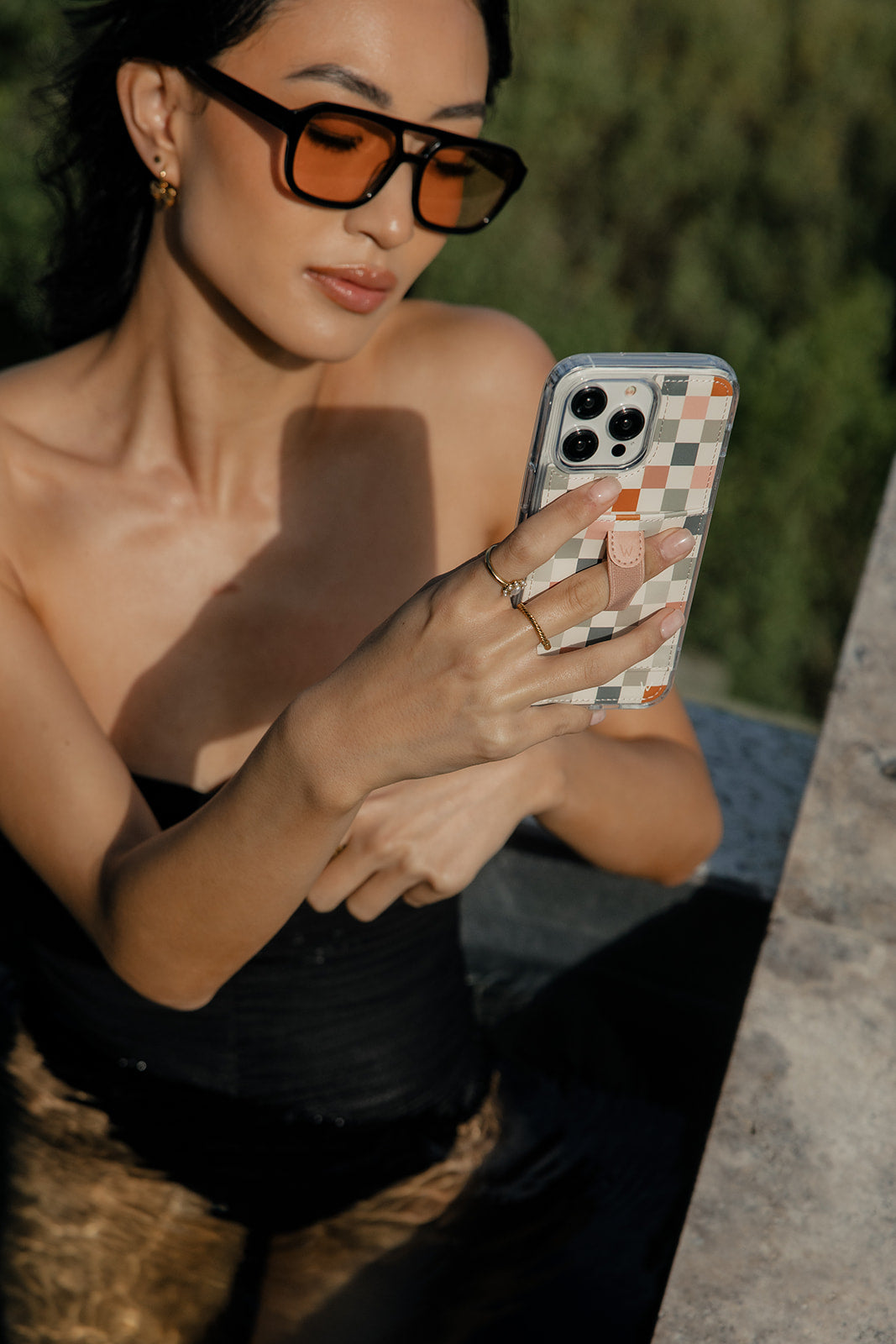 Coastal Check Sport Phone Case