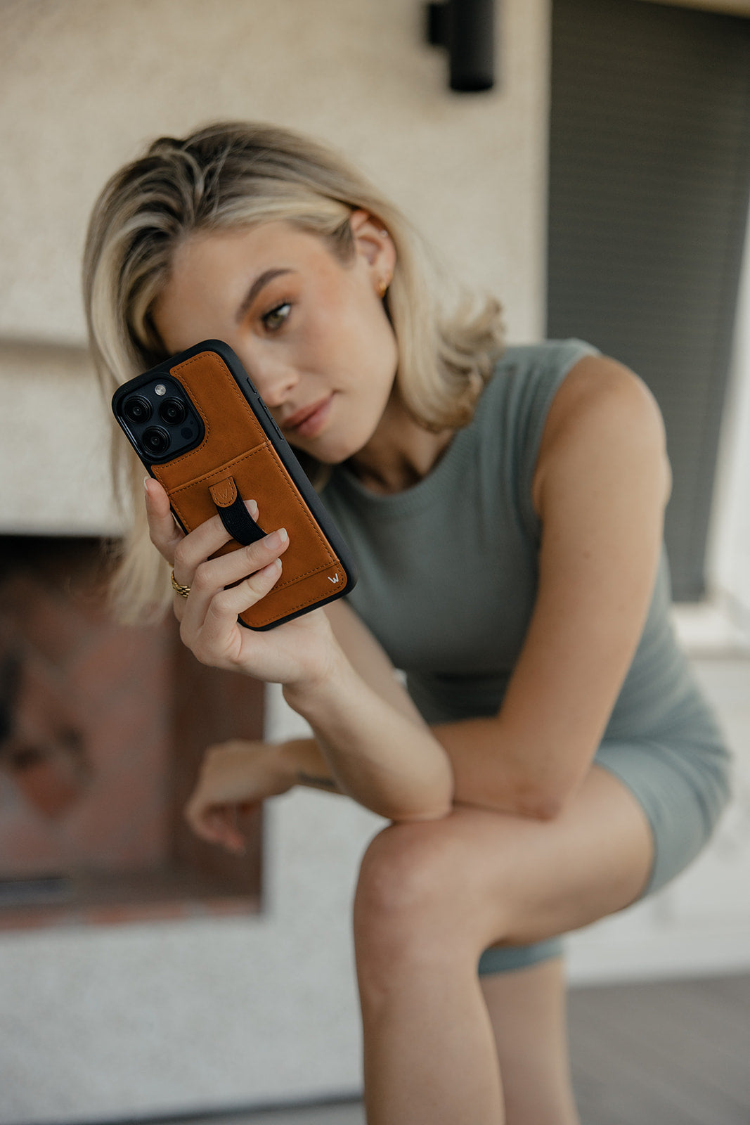 Russet Brown Sport Phone Case