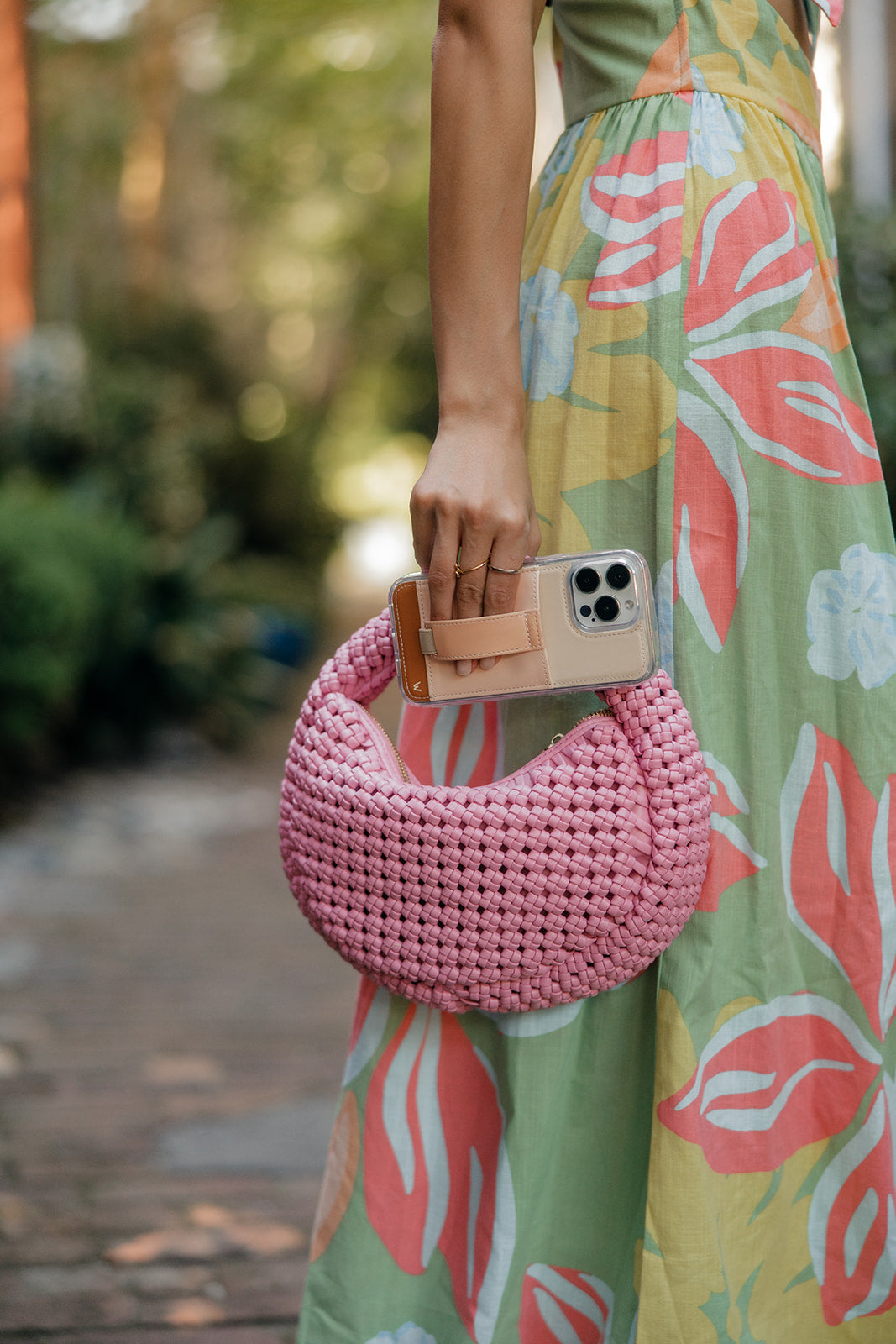 Creamsicle Color Block Phone Case