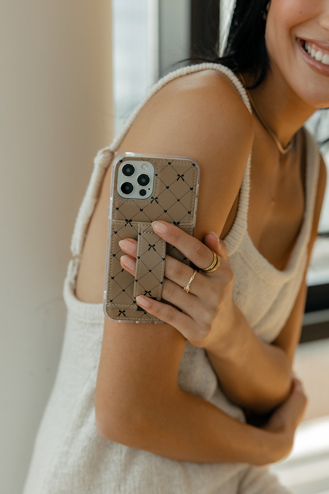 Criss Cross My Heart Phone Case