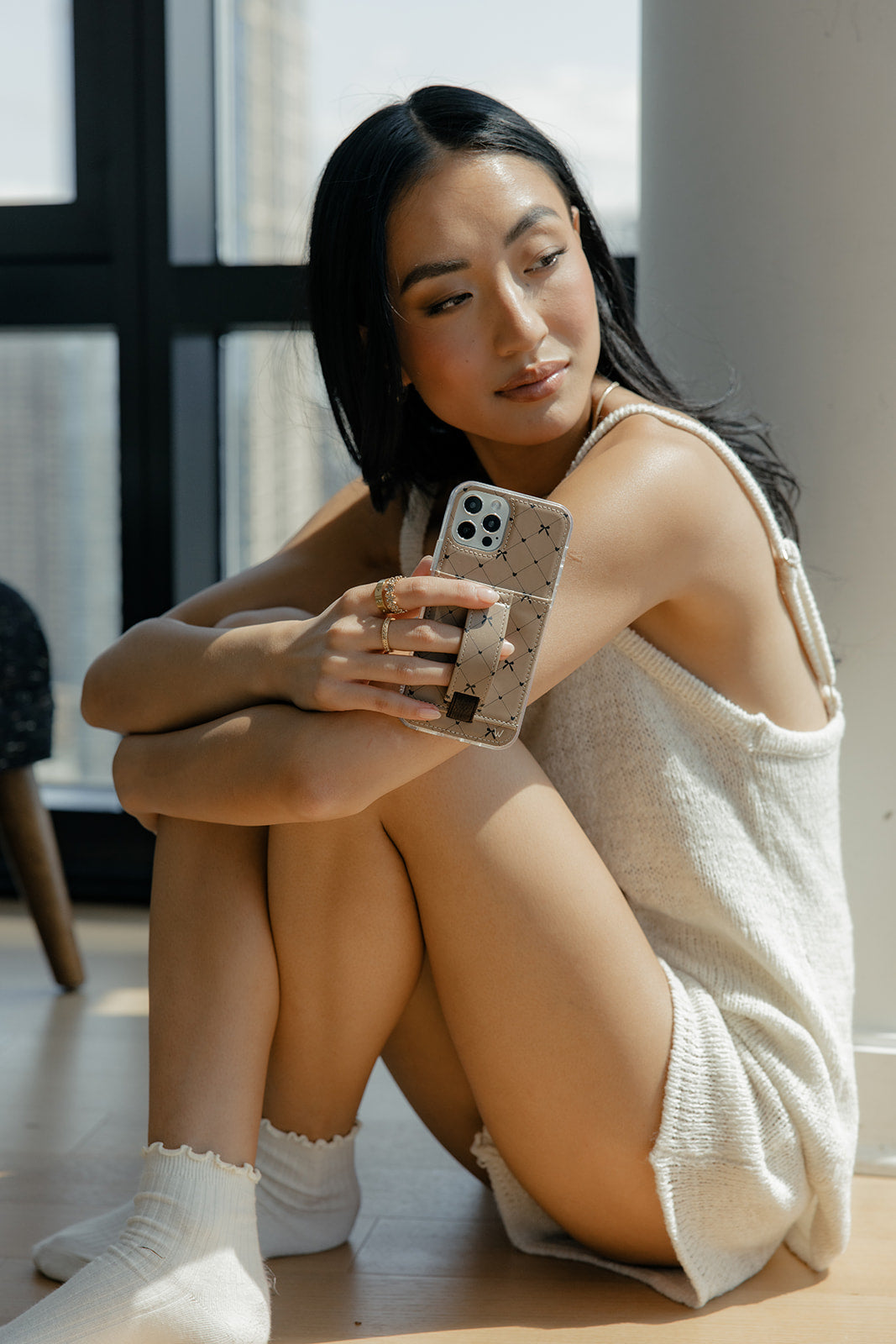 Criss Cross My Heart Phone Case