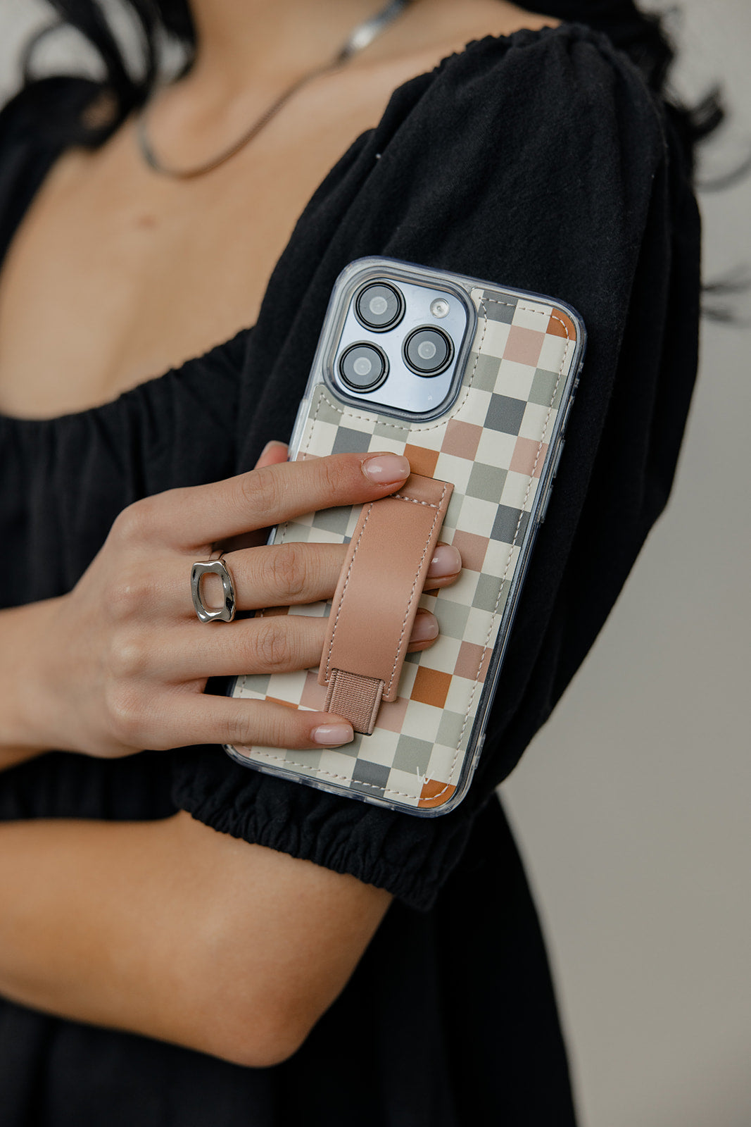 Coastal Check Walli-Lite Phone Case