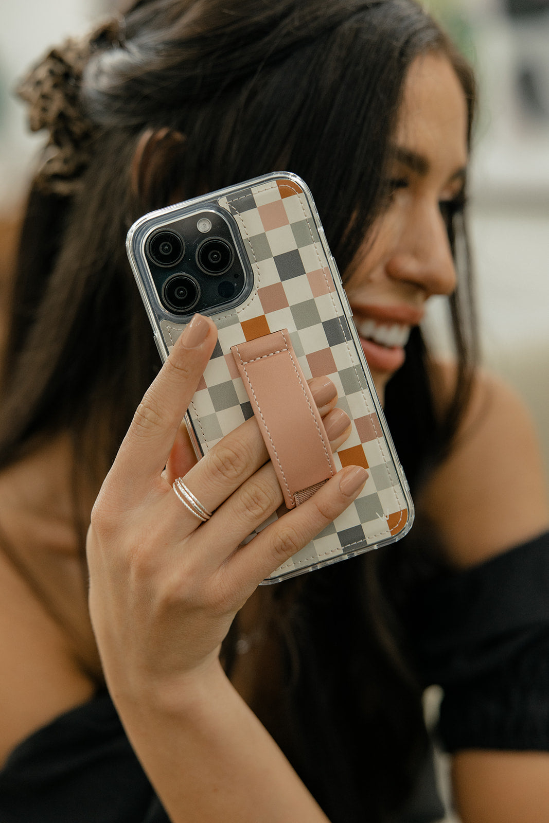 Coastal Check Walli-Lite Phone Case