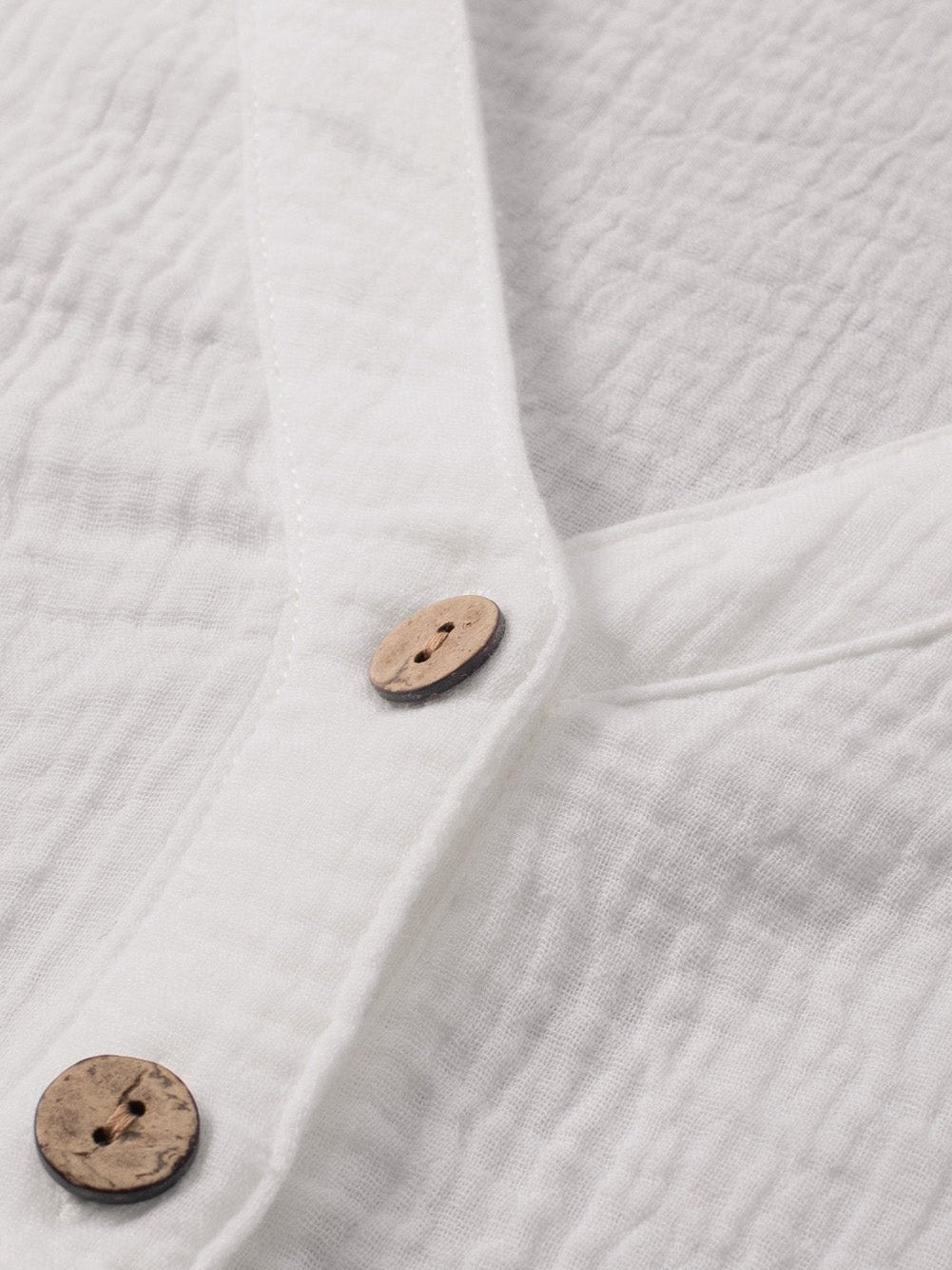 Relaxed Fit Long Sleeve Button-Up