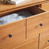 Cómoda de transición de madera maciza Spencer
