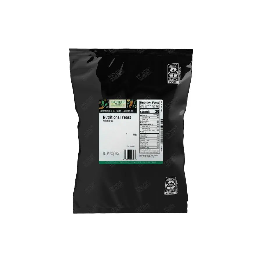 Levadura nutricional Frontier Herb Yeast - Mini copos (1 lb)
