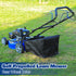 Cortadora de césped autopropulsada BILT HARD de 21 pulgadas, 3 en 1, a gasolina, con motor de 4 tiempos de 201 cc, ensacado, triturado y descarga lateral, altura de corte ajustable de 8 posiciones, arranque fácil.