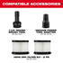Aspiradora compacta Milwaukee 0882-20 M18™