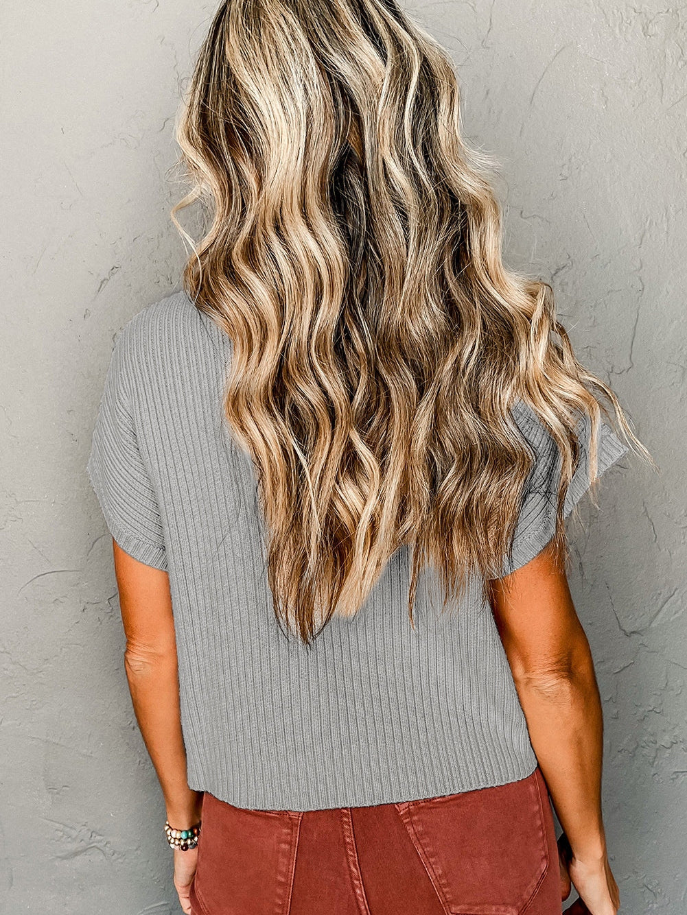 Soft and Stretchy Mock Neck T-Shirt