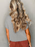 Soft and Stretchy Mock Neck T-Shirt