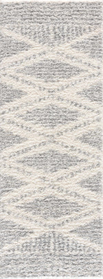 Alfombra de felpa Trunding en color gris