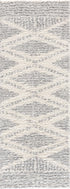 Alfombra de felpa Trunding en color gris
