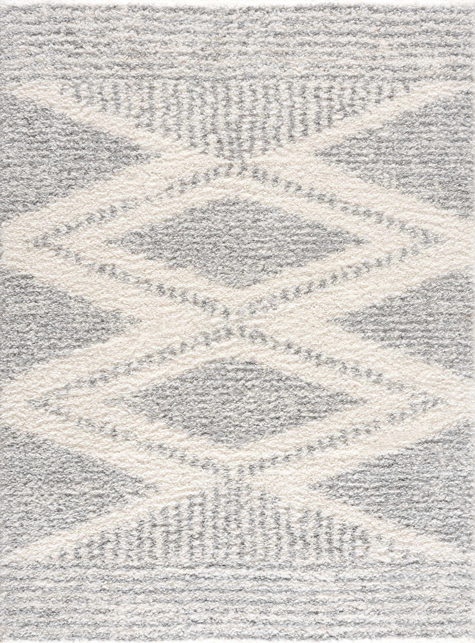 Alfombra de felpa Trunding en color gris