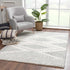 Alfombra de felpa Trunding en color gris